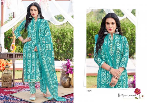 Radha Rumy Vol 7 Fancy Cotton print Designer Dress Material Collection